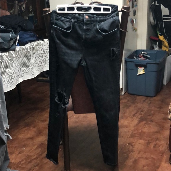 Zara black skinny jeans - Picture 1 of 4